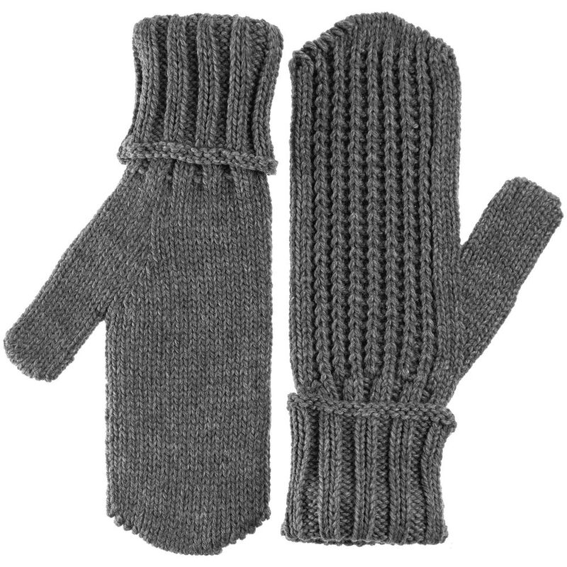 Варежки Nordkyn, серый меланж (эбонит) арт.10452.32