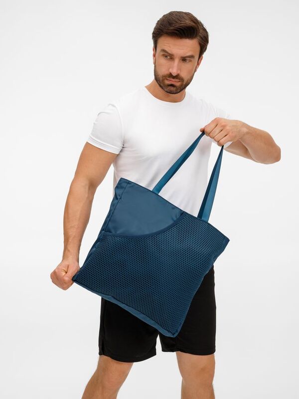 Спортивная сумка с карманом для ракеток Verkko, темно-синяя арт.18697.43