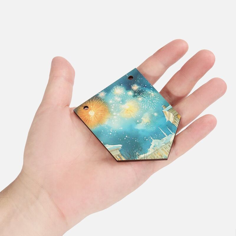 Деревянные флажки &laquo;Праздничные мотивы&raquo; арт.20448.00