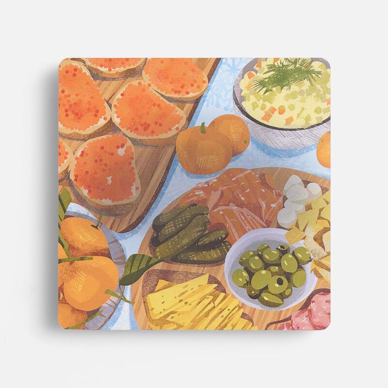 Игра крестики-нолики &laquo;Criss Cross. Праздничный стол&raquo; арт.20449.01