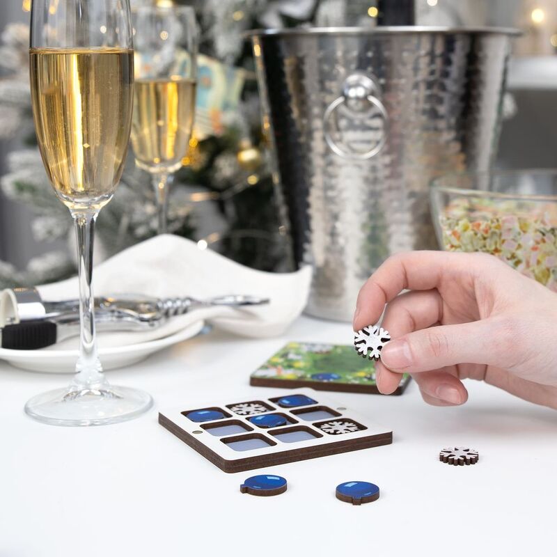 Игра крестики-нолики &laquo;Criss Cross. Снегошарики&raquo; арт.20449.02