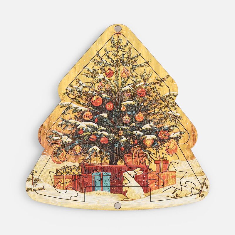 Пазл фигурный &laquo;Елочка&raquo; арт.20451.00