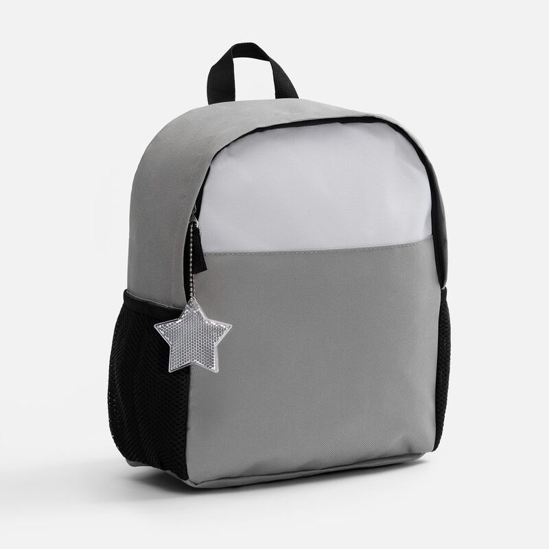 Пешеходный светоотражатель с цепочкой &laquo;Звезда&raquo;, белый арт.24211.60