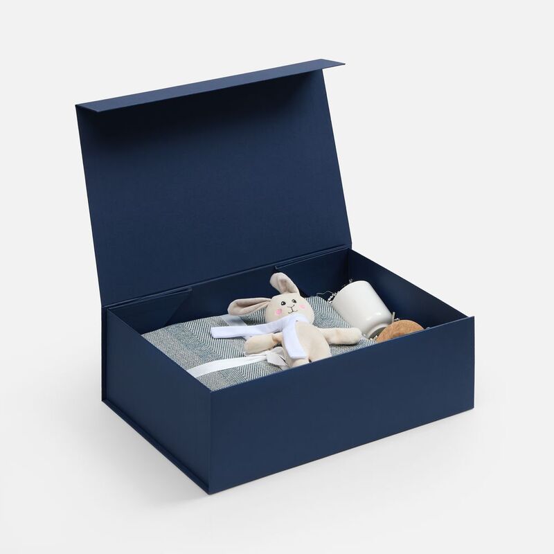 Коробка складная RealBig Fold, темно-синяя арт.25025.40