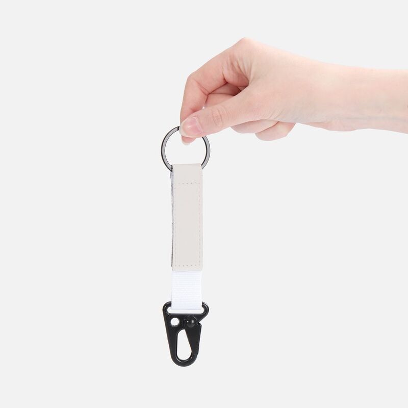 Брелок с карабином Manlig, белый арт.18637.60