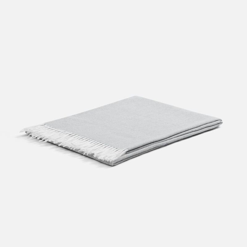 Плед &laquo;Гирвас&raquo;, светло-серый арт.17851.11