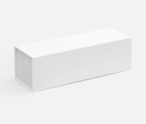 Коробка складная под бутылку Color Jacket Fold, белая арт.25027.60