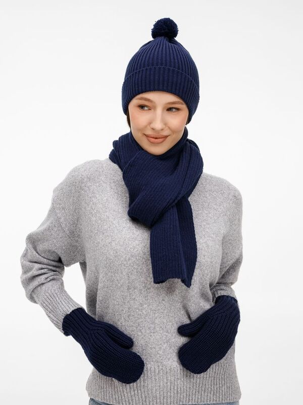 Варежки Catch Match, темно-синие арт.20391.41