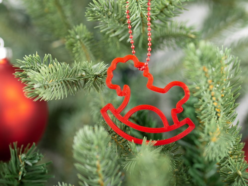 Подвеска &laquo;Лошадка-качалка&raquo;, 3D-печать на заказ арт.19976.01