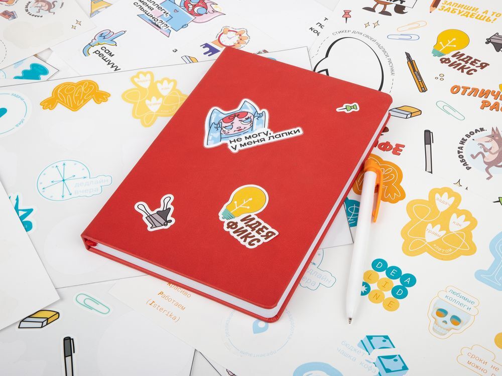 Наклейки бумажные Sticker Pack на заказ, M арт.19939.02