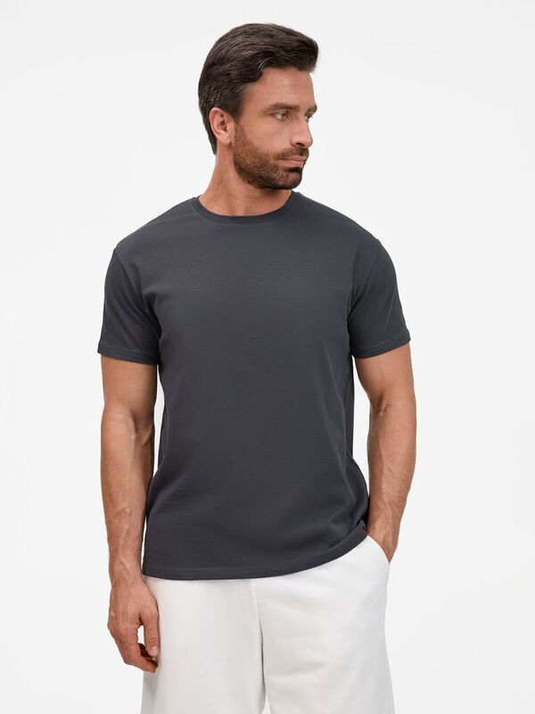 Футболка унисекс T-Bolka 200, темно-серая (графит) арт.20992.10