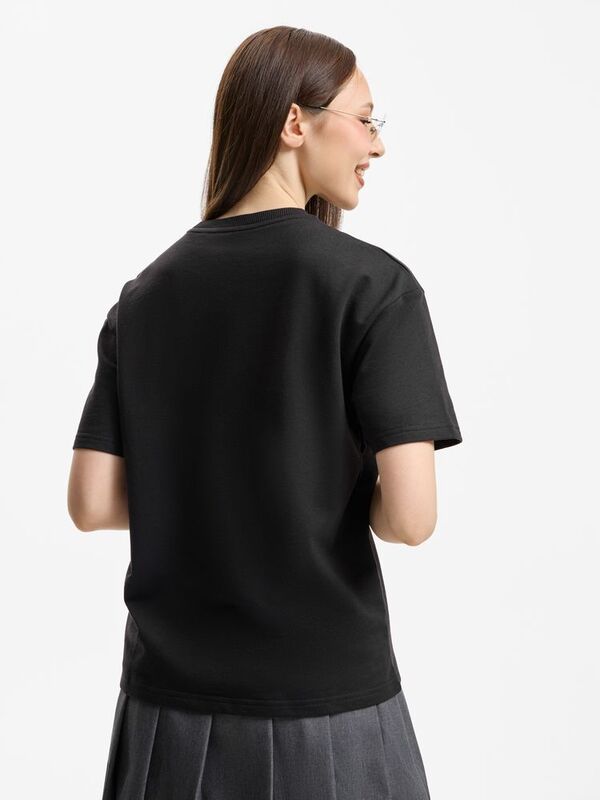 Футболка унисекс Durington, черная арт.20993.30