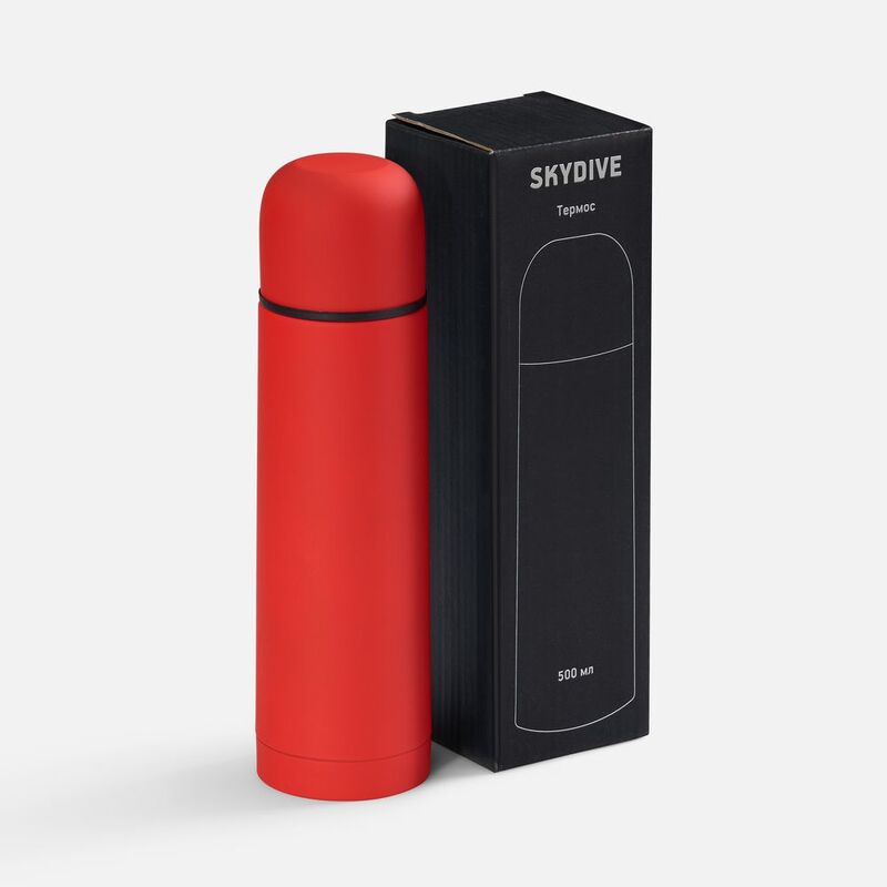 Термос Skydive, ver.2, красный арт.18642.50