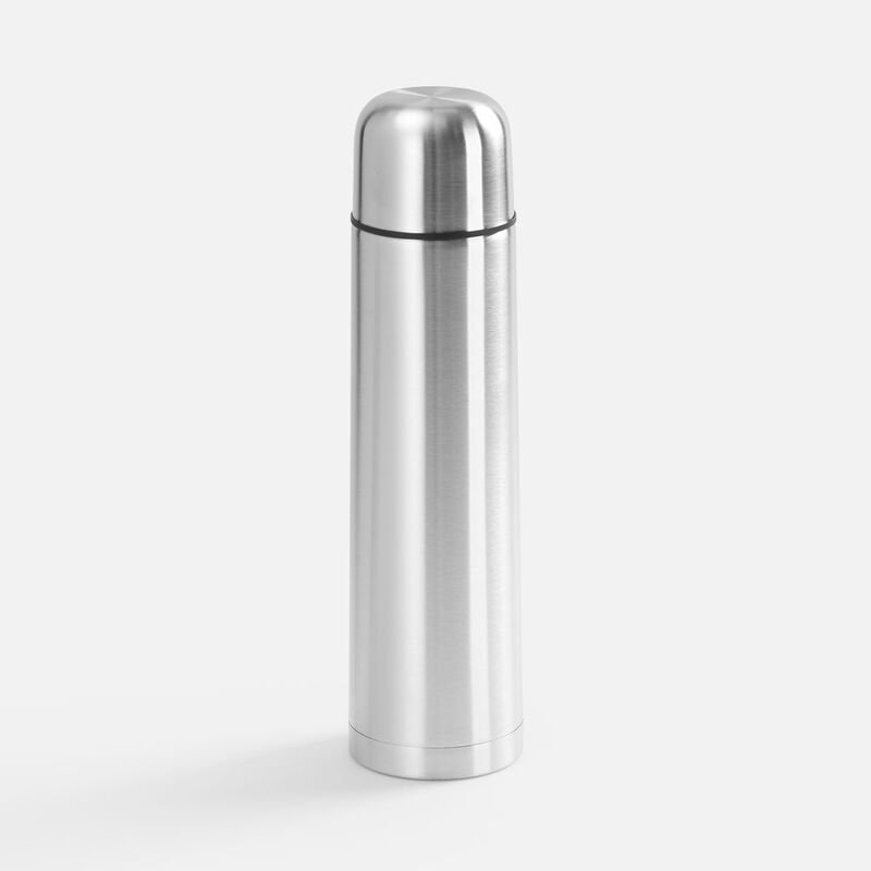 Термос Plain 1000, ver.2, серебристый арт.18680.10