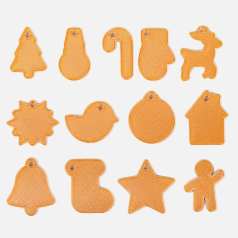 Мини-подвеска &laquo;Пряник&raquo;, 3D-печать на заказ, носочек арт.19977.06