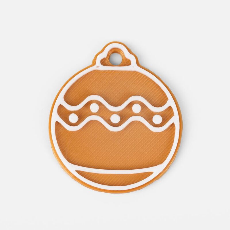 Мини-подвеска &laquo;Пряник&raquo;, 3D-печать на заказ, шарик арт.19977.09