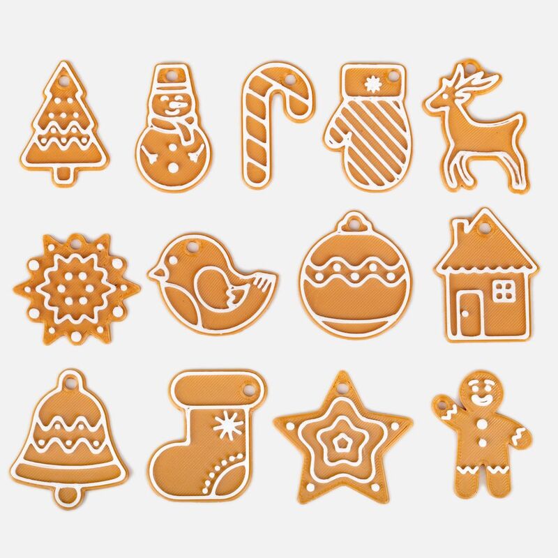 Мини-подвеска &laquo;Пряник&raquo;, 3D-печать на заказ, шарик арт.19977.09