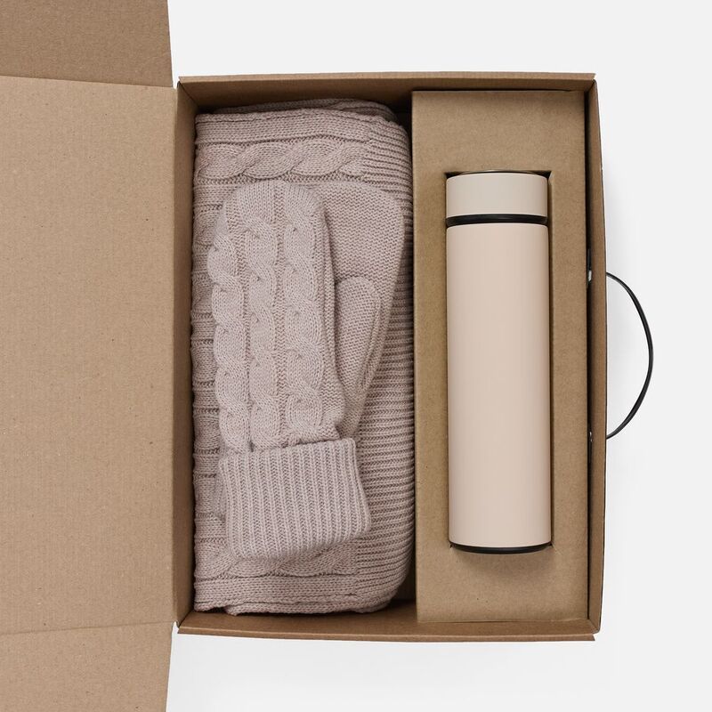 Набор Wintrish, бежевый меланж арт.20459.16