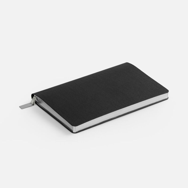 Ежедневник Petrus, недатированный, черный с серебром арт.15421.03