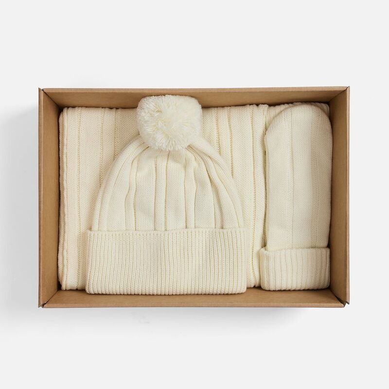 Набор Knit Beat, белый (молочный) арт.19736.61