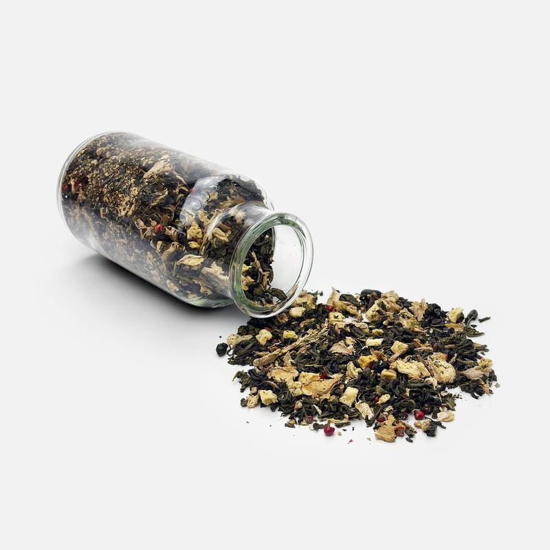 Чай &laquo;Сокочай&raquo;, зеленый с соком имбиря, яблоком, гвоздикой и розовым перцем арт.16440.08