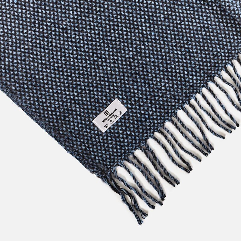 Плед Deepak, синий арт.18793.40