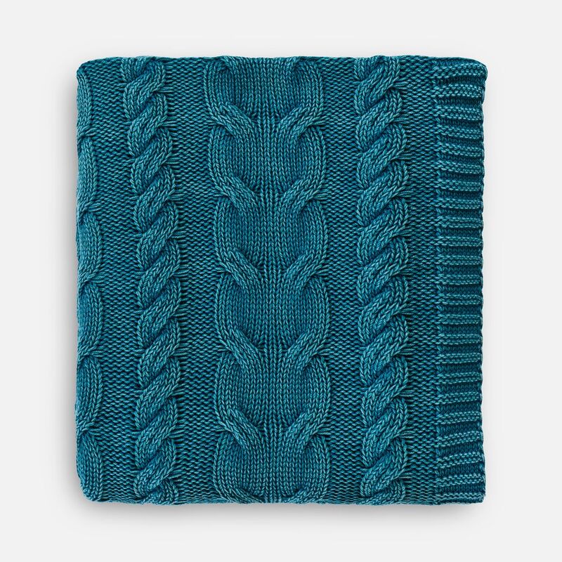 Плед Hygge, темно-зеленый арт.18796.90