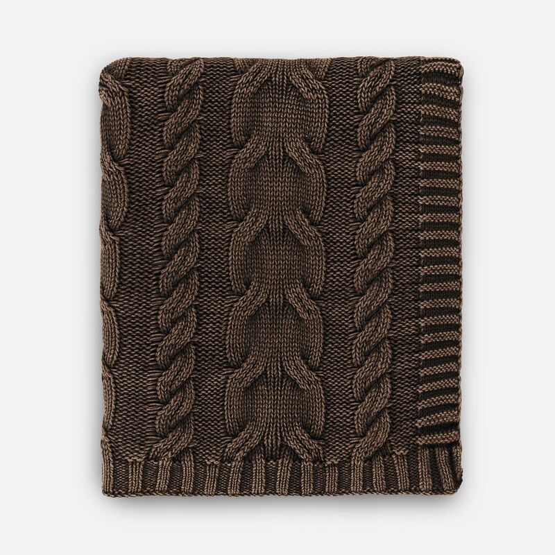 Плед Hygge, коричневый арт.18796.59