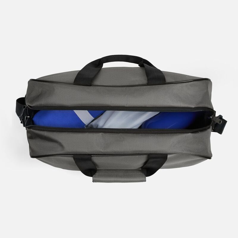 Спортивная сумка Atlantes, серая с черным арт.18645.10