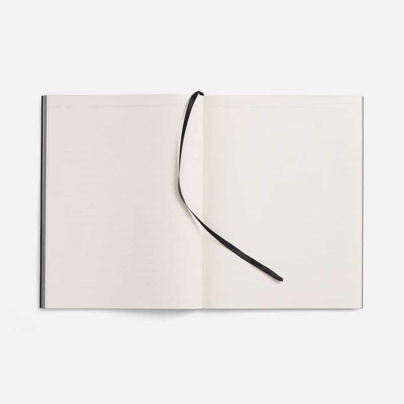 Ежедневник Flat Maxi, недатированный, черный арт.17892.33