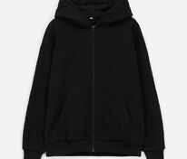 Толстовка унисекс оверсайз Sartoro, черная арт.19555.30