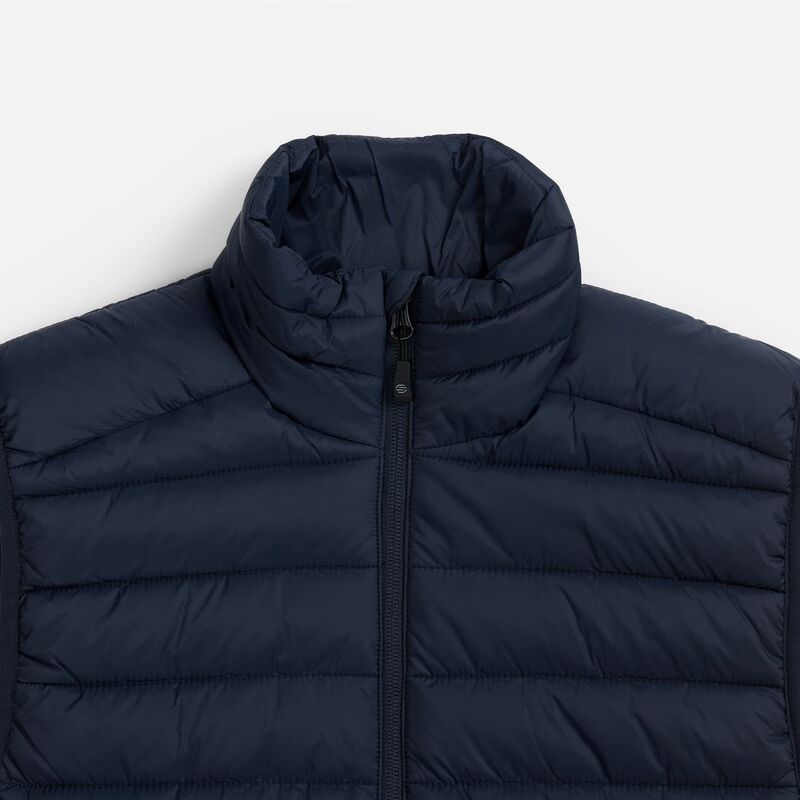 Жилет компактный мужской Stavanger, темно-синий с серым (navy) арт.11615.40