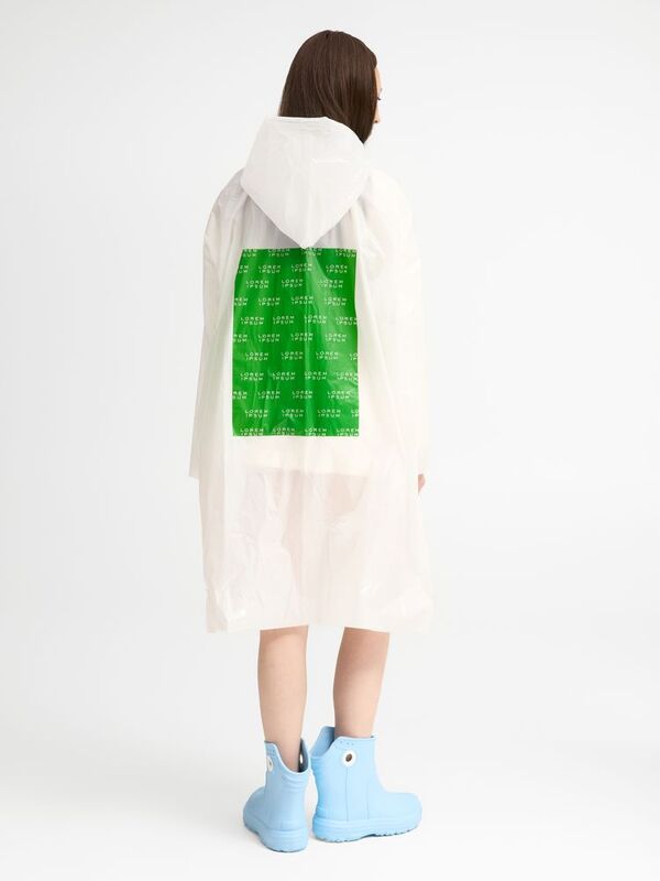 Дождевик-плащ BrightWay с печатью в один цвет на заказ арт.11875.99