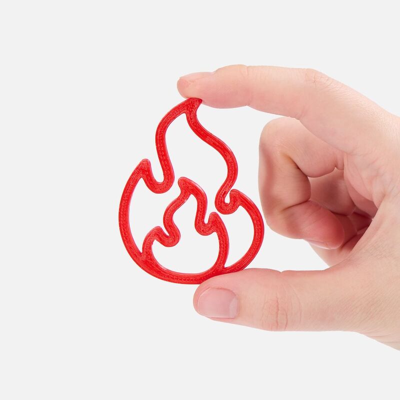 Подвеска Industry, 3D-печать на заказ, огонь арт.19974.06