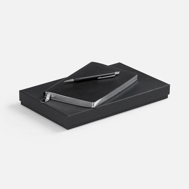 Набор Petrus, черный с серебром арт.20226.03