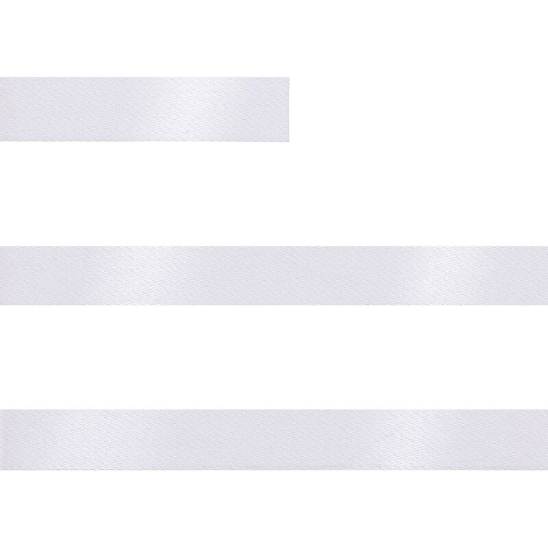 Лента сатиновая Satin 10 S, белая, 30 см арт.20988.60.30cm