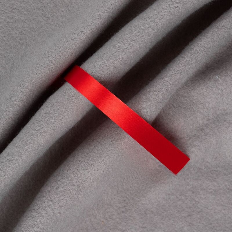 Лента сатиновая Satin 10 S, красная, 40 см арт.20988.50.40cm