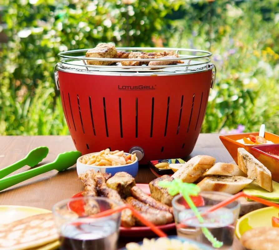 Угольный гриль Lotus Grill Classic, красный арт.63076.50