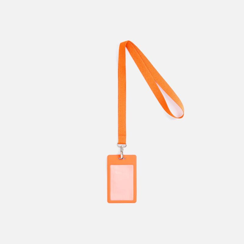 Лента для бейджа Pin, светло-оранжевая арт.20242.22