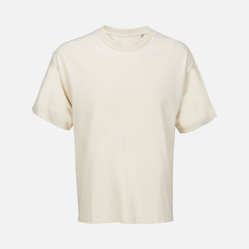 Футболка оверсайз унисекс Legacy, светло-бежевая (неокрашенная) арт.03996101