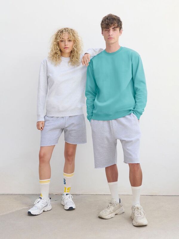 Свитшот унисекс Columbia, светло-серый меланж арт.03814300