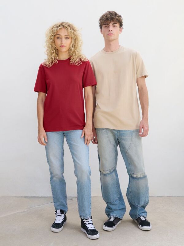 Футболка унисекс Legend, бежевая (льняная) арт.03981119