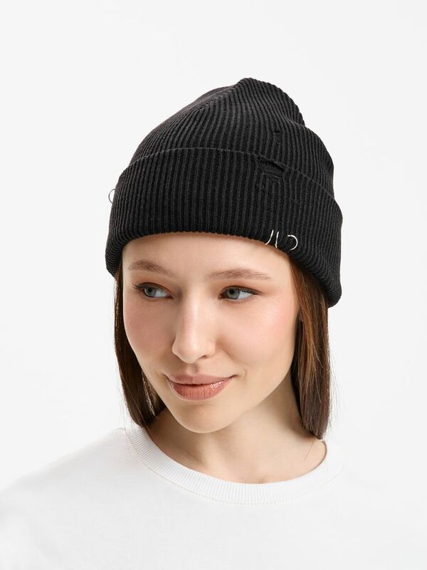 Шапка Ribelle, черная арт.19066.30