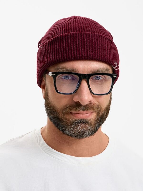 Шапка Ribelle, темно-красная (винная) арт.19066.56