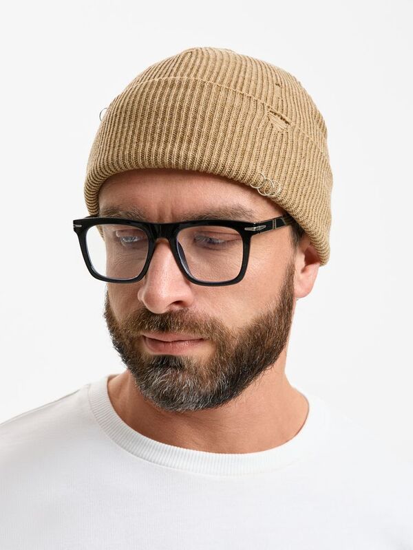 Шапка Ribelle, коричнево-бежевый меланж арт.19066.67