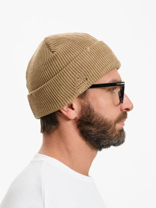 Шапка Ribelle, коричнево-бежевый меланж арт.19066.67