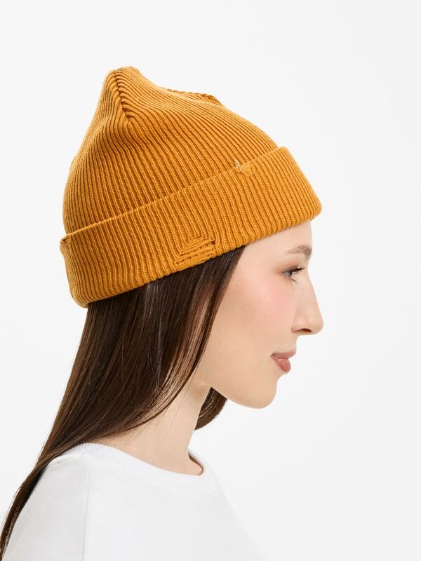 Шапка Ribelle, темно-желтая (горчичная) арт.19066.23