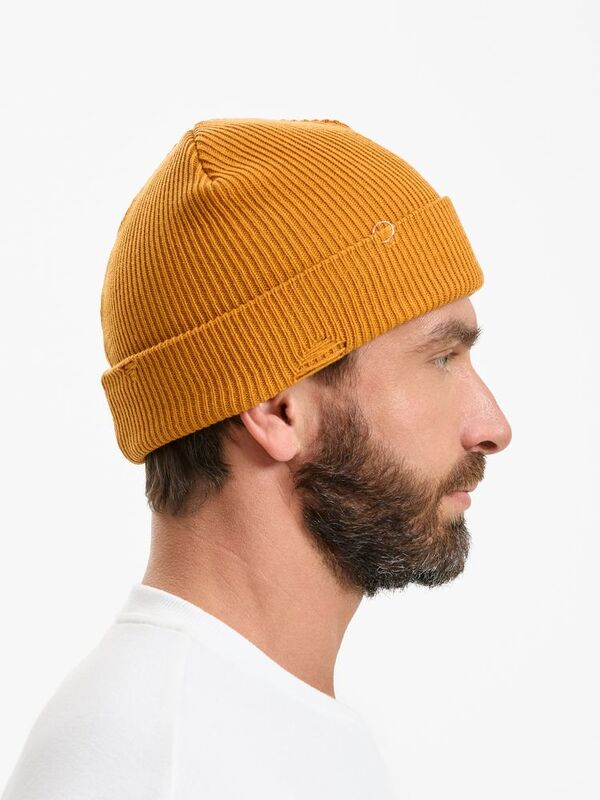 Шапка Ribelle, темно-желтая (горчичная) арт.19066.23