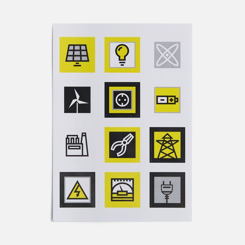 Стикерпак бумажный Industry, энергетика арт.19942.01