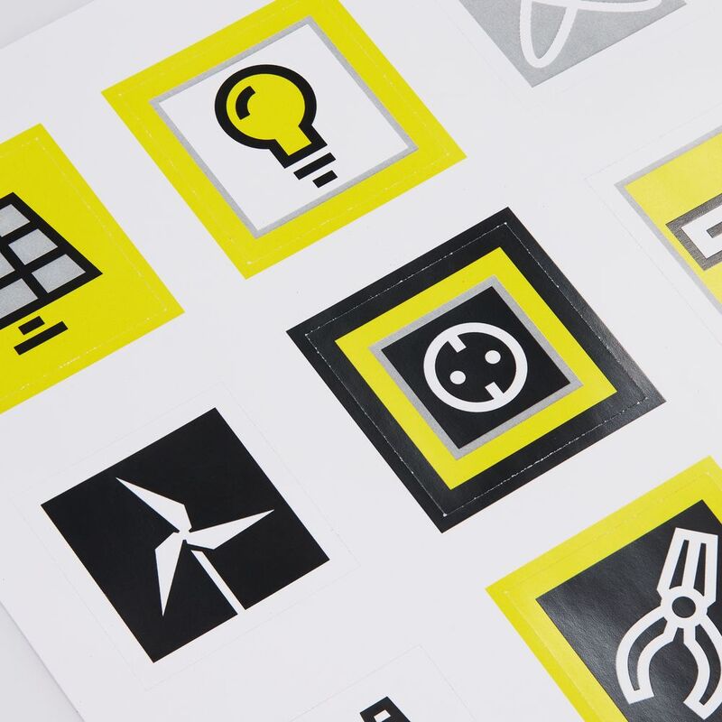 Стикерпак бумажный Industry, энергетика арт.19942.01